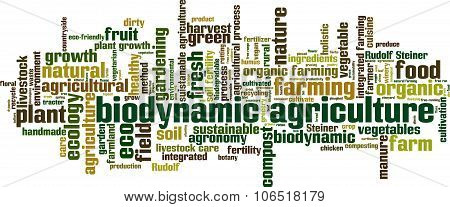 Biodynamic Agriculture Word Cloud
