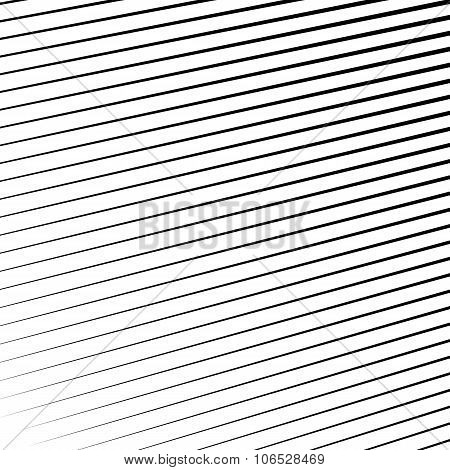 Noisy Contrast Lined Backdrop, Tiling With Visual Effects. Moire Art Technique.