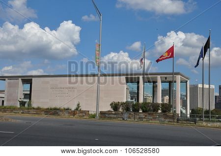 Virginia War Memorial in Richmond, Virginia
