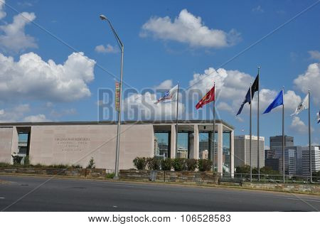 Virginia War Memorial in Richmond, Virginia