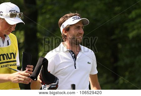 Edouard Espana (fra) At  The Golf French Open 2015