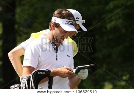 Edouard Espana (fra) At  The Golf French Open 2015