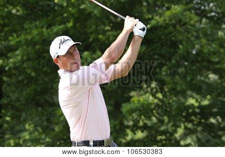 David Howell (eng) At  The Golf French Open 2015
