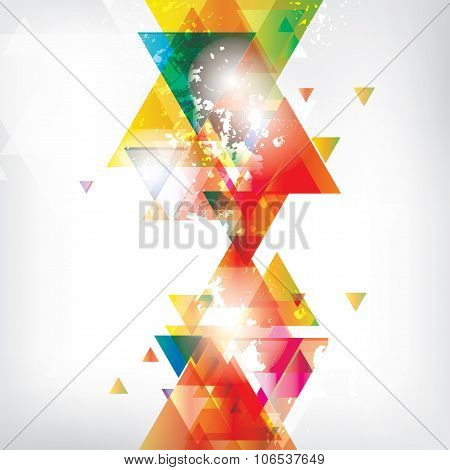 abstract background with colored elements. Abstract vector illustration with background.