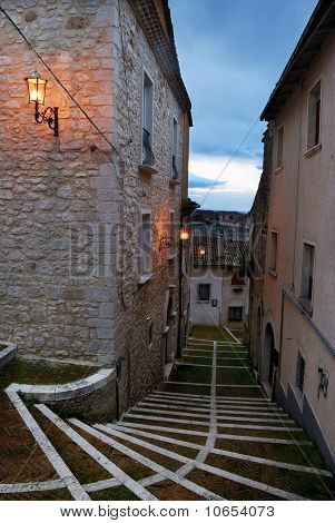 Alte Straße von Campobasso