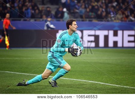Uefa Champions League Game Fc Dynamo Kyiv Vs Chelsea