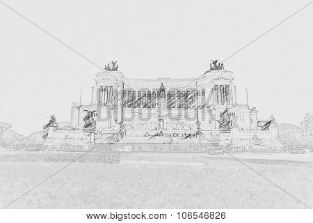 memorial Vittoriano, Rome