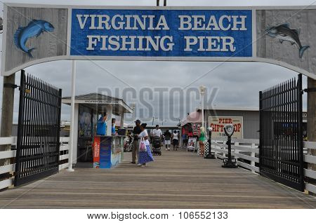 Fishing Pier at Virginia Beach