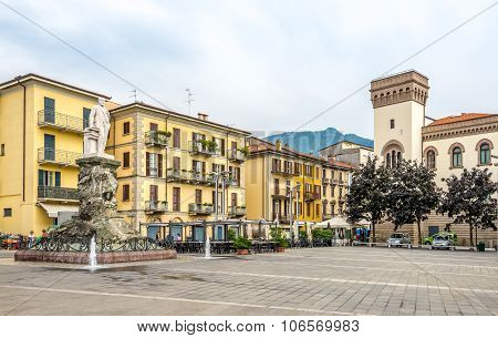 Piazza XX Settembre In The Centre Of Lecco