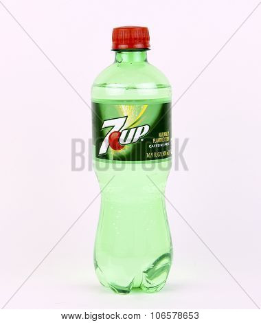 Bottle Of 7Up Soda