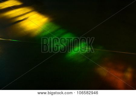 Abstract Colorful Shades On The Church Floor Background