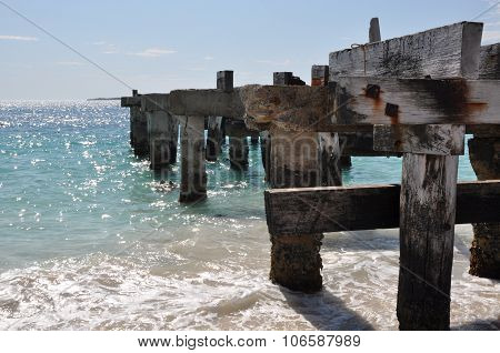 Abandoned Jetty Perspective: Jurien Bay