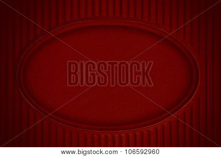 Eliptic Form Red Background
