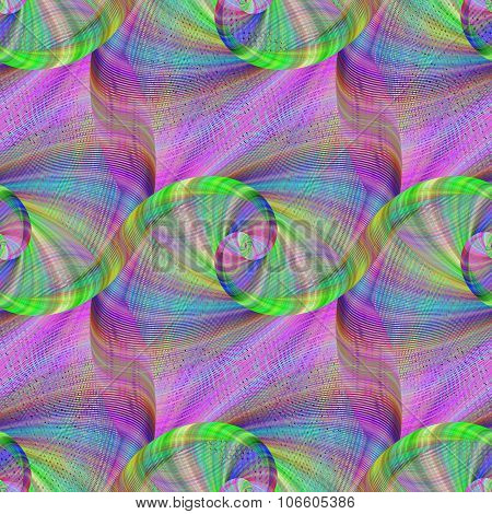 Computer Generated Spiral Fractal Pattern