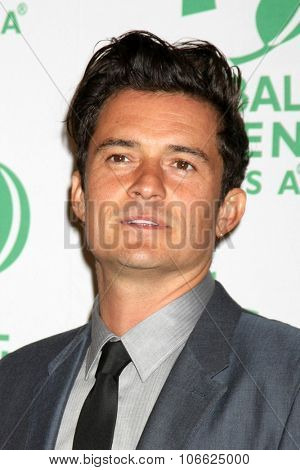 LOS ANGELES - OCT 29:  Orlando Bloom at the Global Green Hosts Book Lauch of 