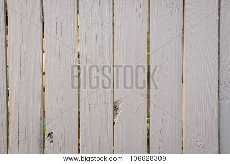 Wood Fence Vertical Alignment, Background