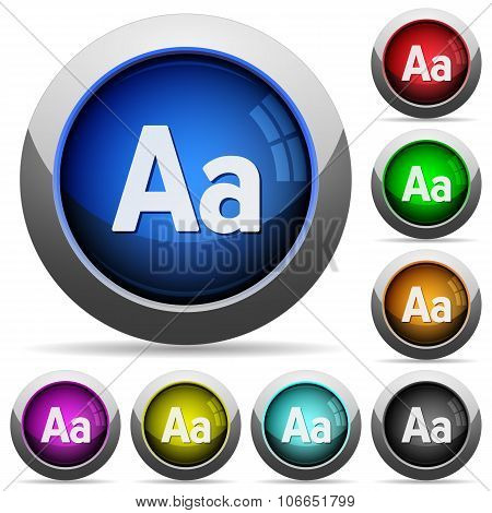 Fontsize Button Set