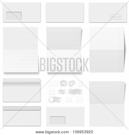 Envelopes And Postage Stamps
