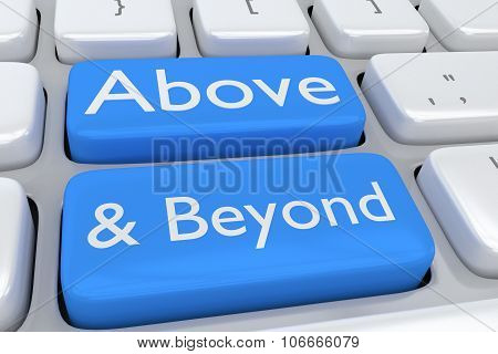 Above And Beyond Concept