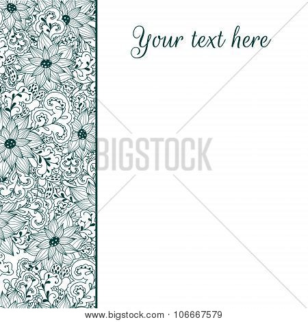 Floral template