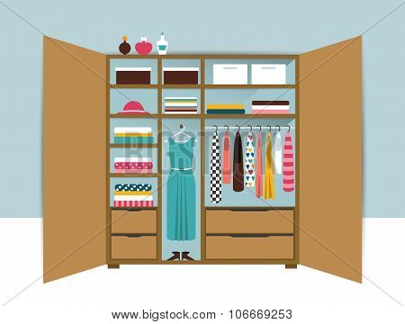 Open Wardrobe.