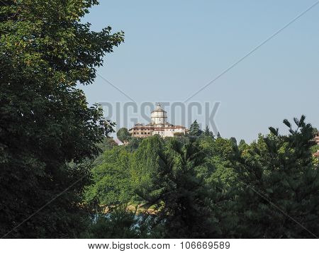 Monte Cappuccini Church In Turin
