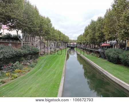 River in Perpignan