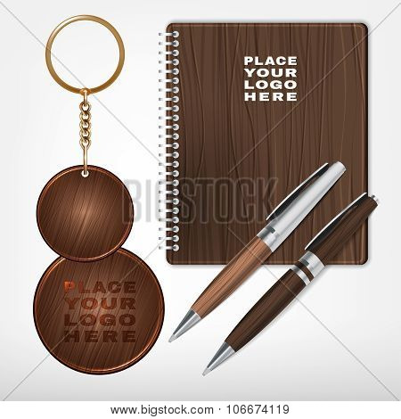 Souvenirs template illustration