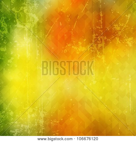 Abstract Triangles Pattern Background
