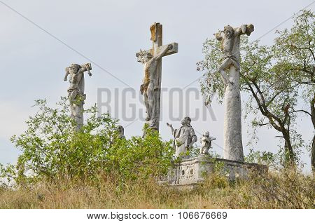 Calvary Near The Town Of Retz