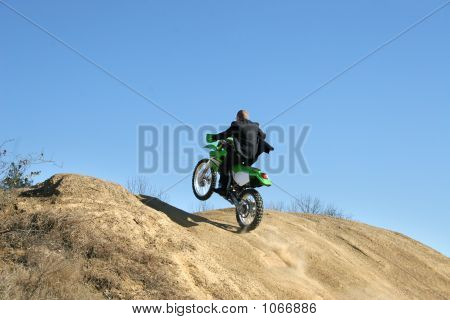 ダートバイク ビジネスマン