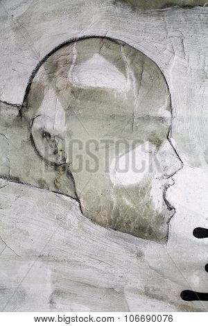 WISLA POLAND - OCTOBER 16 2014: The oil painting entitled 