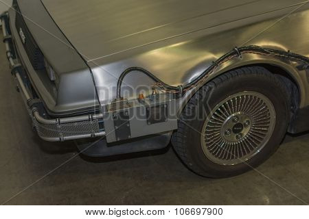 Replica Of The Back To The Future Delorean