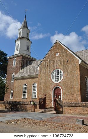 Bruton Parish Episcopal Church in Williamsburg, Virginia