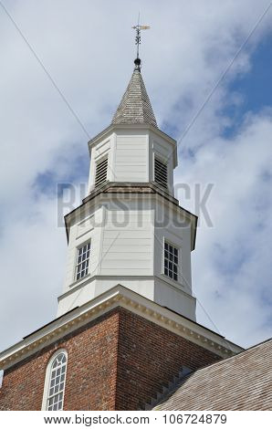 Bruton Parish Church in Colonial Williamsburg, Virginia