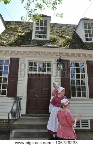 Williamsburg, Va - Sep 6: Colonial Williamsburg In Virginia, As Seen On Sep 6, 2015. Colonial Willia