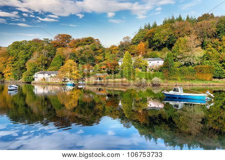 Lerryn River In Cornwall