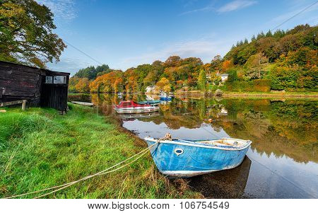 Boats At Lerryn