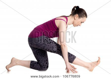 Ardha Hanumanasana
