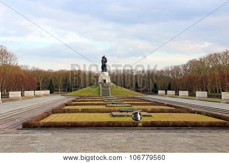 Soviet War Memorial In Treptower Park In Berlin