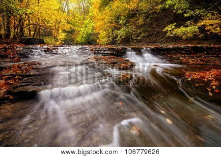 Autumn Waterfall