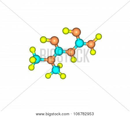 Metformin is an oral antidiabetic drug in the biguanide class. It is the first-line drug of choice for the treatment of type 2 diabetes. 3d illustration