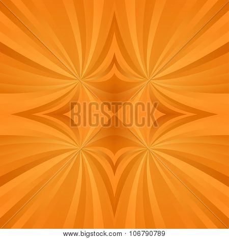 Orange spiral meditation background