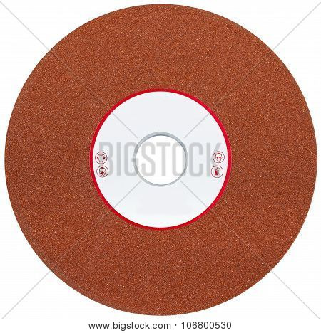 Abrasive Wheels Isolated On A White Background