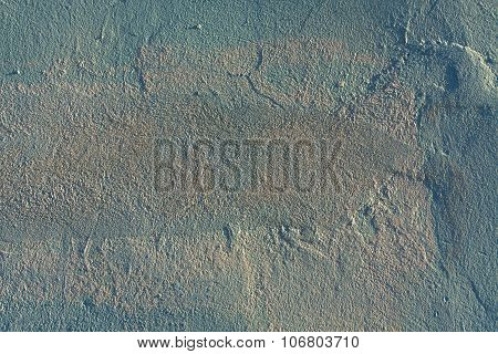 Blue Grunge Wall Texture.