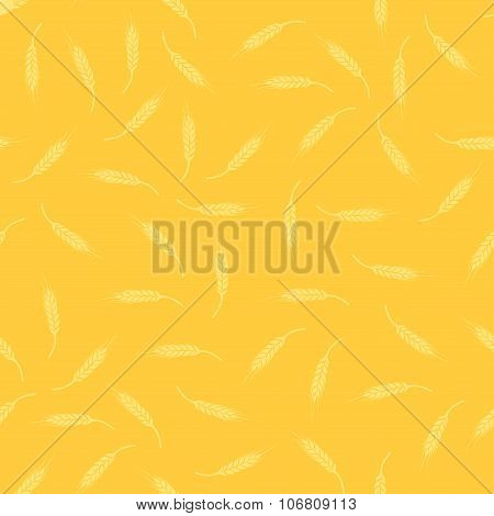 Texture with Ears of Wheat
