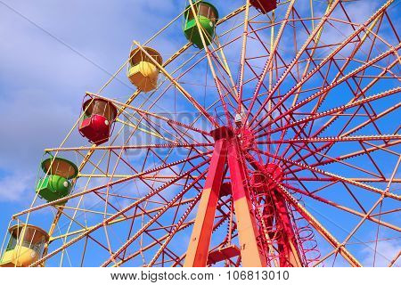 Ferris wheel in Moscow