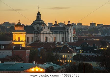 Vilnius, Lithuania:  Church of the Holy Spirit