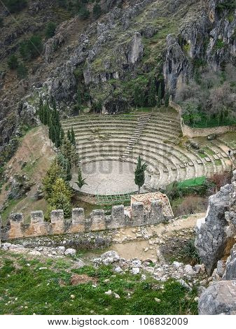 Ancient Theater, La Iruela, Andalusia, Spain