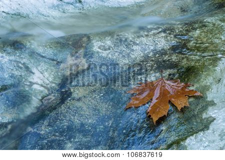 The waterfall of Nidri in Lefkas island Greece